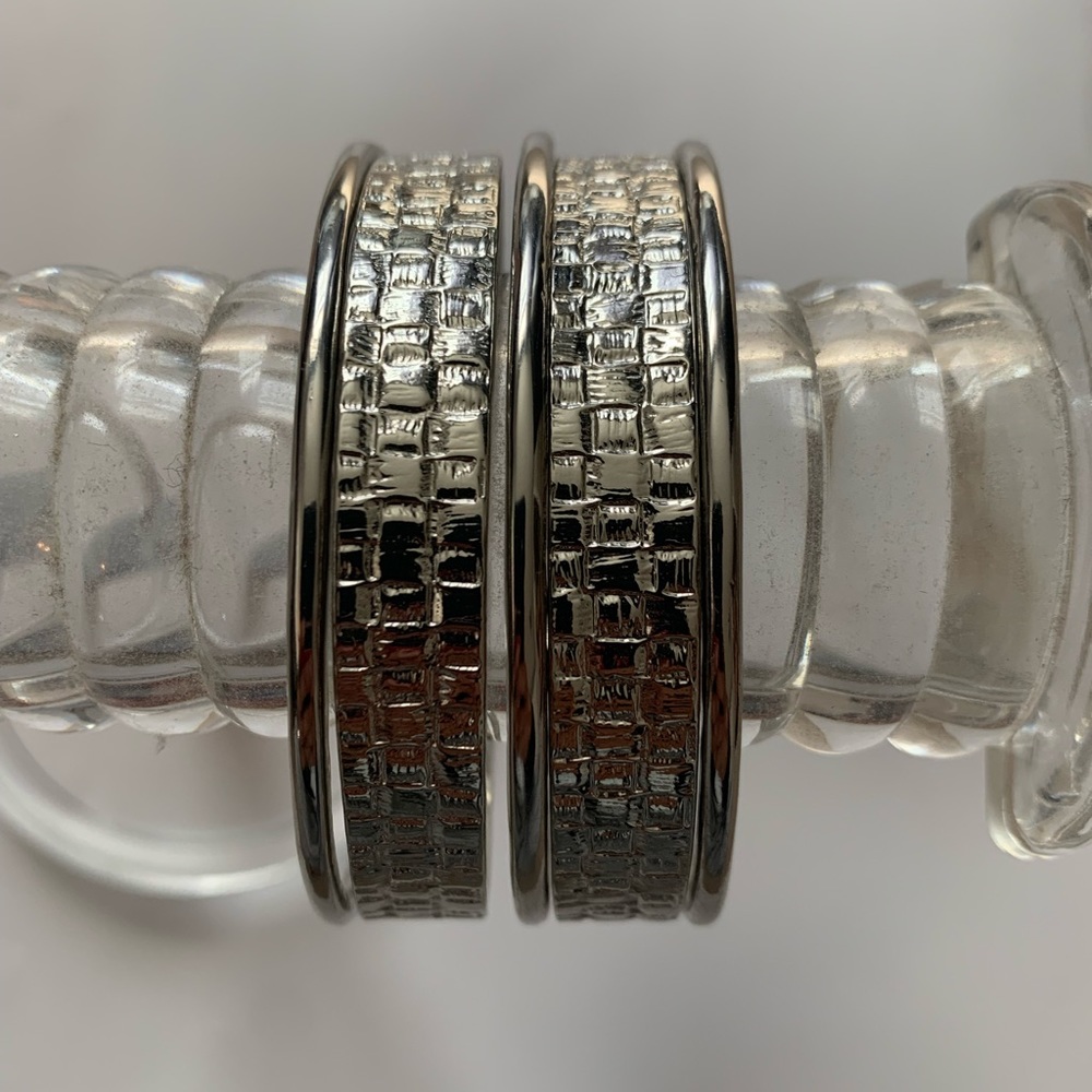 Silver Bracelets (Set of 5)